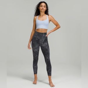 Lululemon Align High Rise with pockets 25” Diamond Dye Pitch Grey Graphite Grey